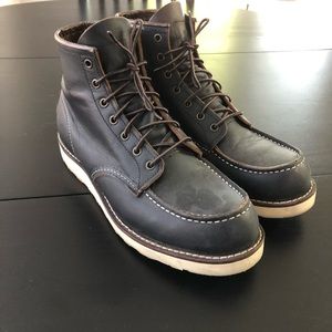 Mens Red Wing Boots Heritage Moc Toe